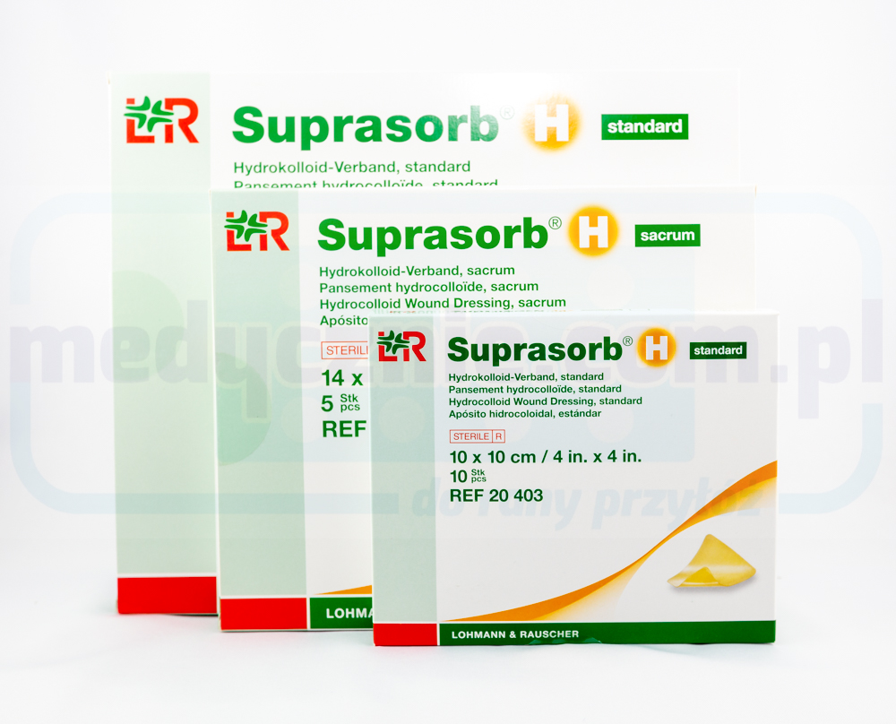 Suprasorb H Самозалепваща се хидроколоидна превръзка 20*20cm STANDARD 1бр.