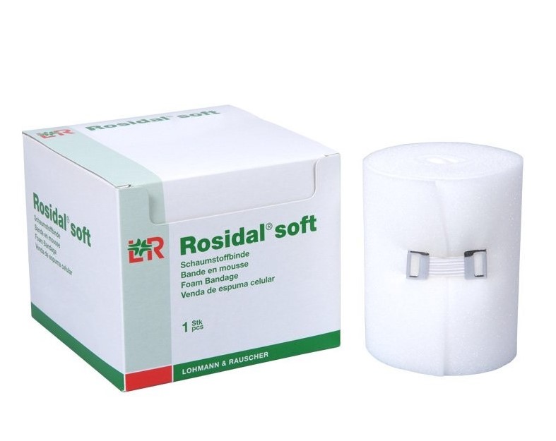 Rosidal Soft 10см*2м*0.2см 1 бр. полиуретанова дунапренена гипсова превръзка