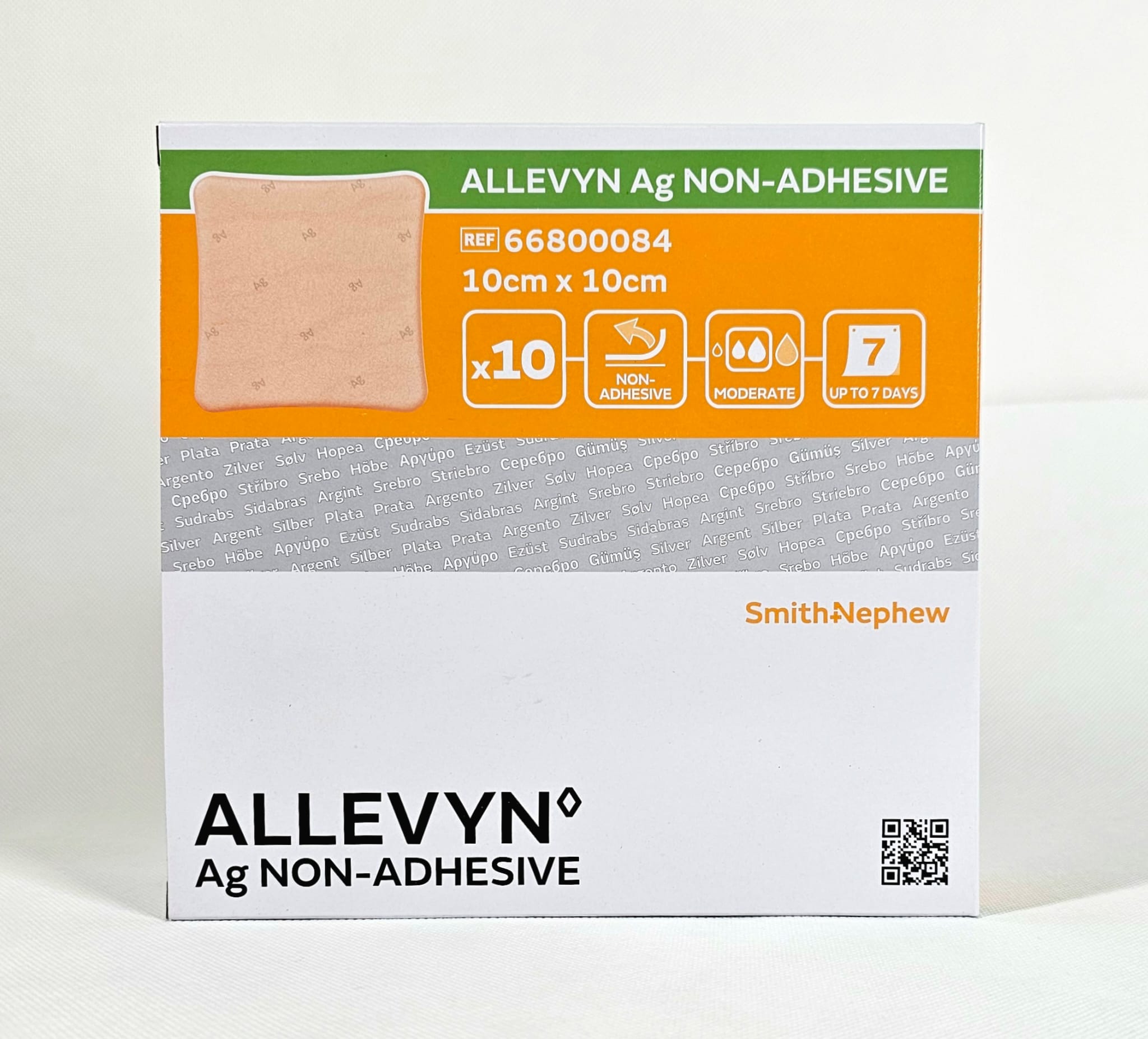 Allevyn Ag Незалепващ 10* 10cm 1бр
