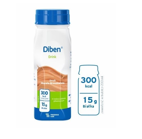 Fresenius Diben Drink 200ml кайсия-праскова - Изображение 2