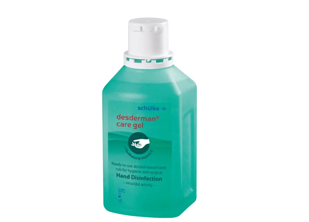 Desderman care gel 1L алкохолен гел за дезинфекция на ръце - Изображение 2