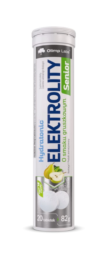 Olimp Hydratonic Electrolytes Senior 20 таблетки круша