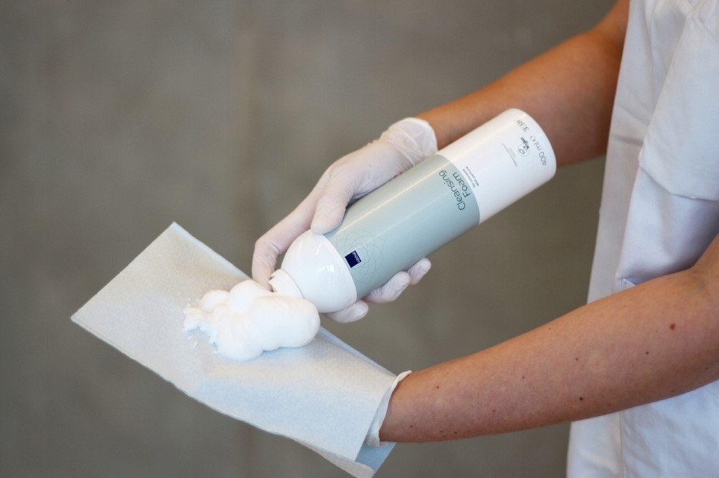 Почистваща и дезинфекцираща пяна 400ml ABENA - Изображение 2