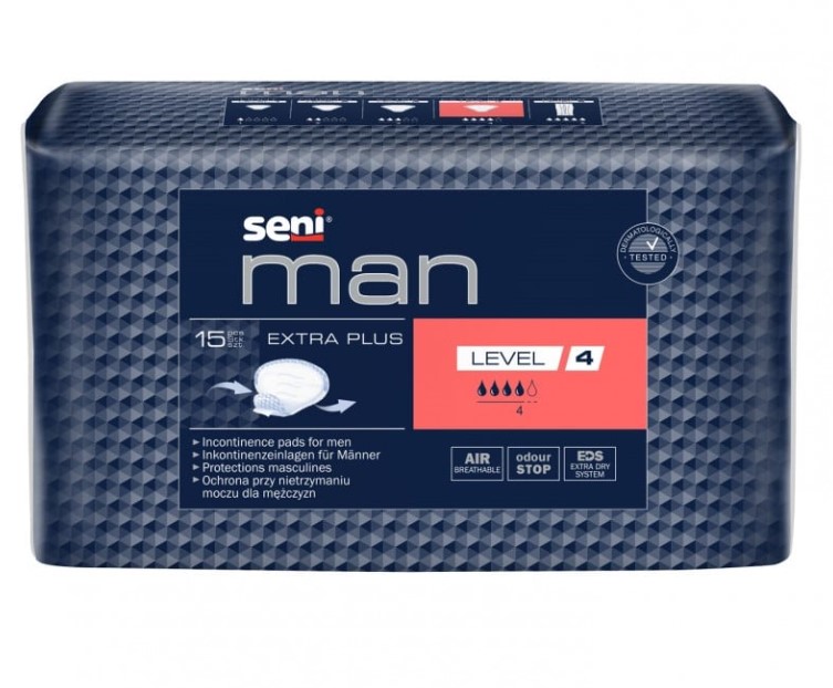 15pcs Seni Man Level 4 Extra урологични стелки за мъже