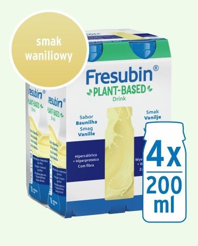 Fresubin Растителна основа 4x200ml Напитка ванилия - Изображение 2
