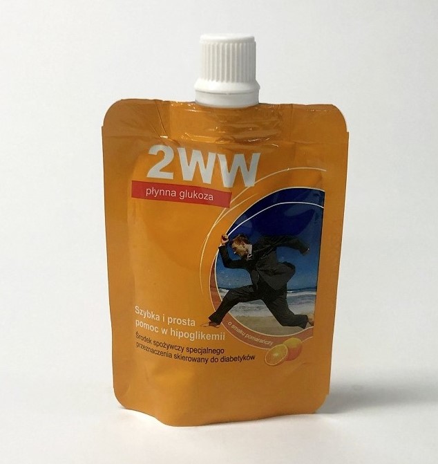 Глюкоза 2WW 24ml 1бр. с вкус на ягода - Изображение 2