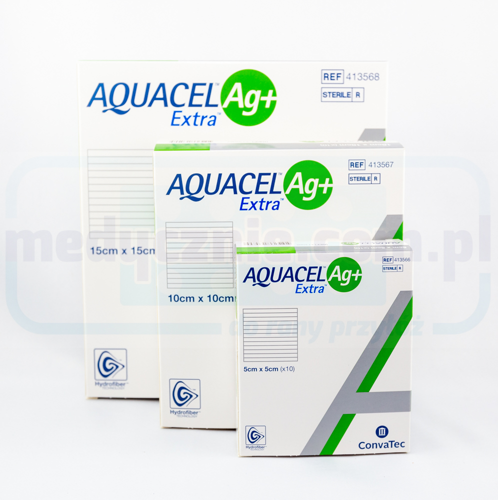 Aquacel Ag Plus Extra 10*10cm превръзка със сребро 1бр. - Изображение 2