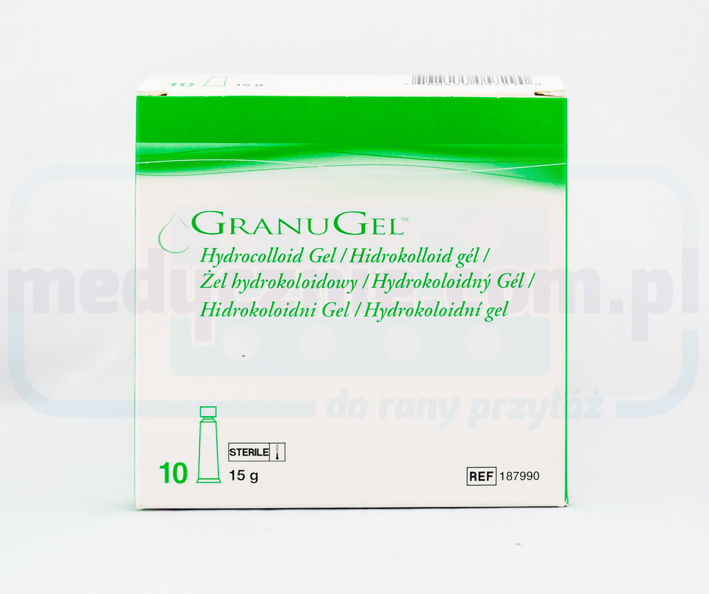 Granugel 15 g хидроколоиден гел за дълбоки рани
