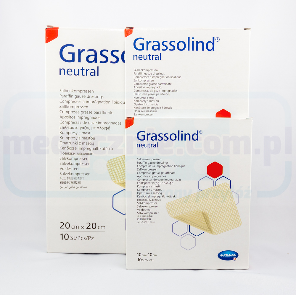 Grassolind 10*20cm изгаряне превръзка 1бр - Изображение 2