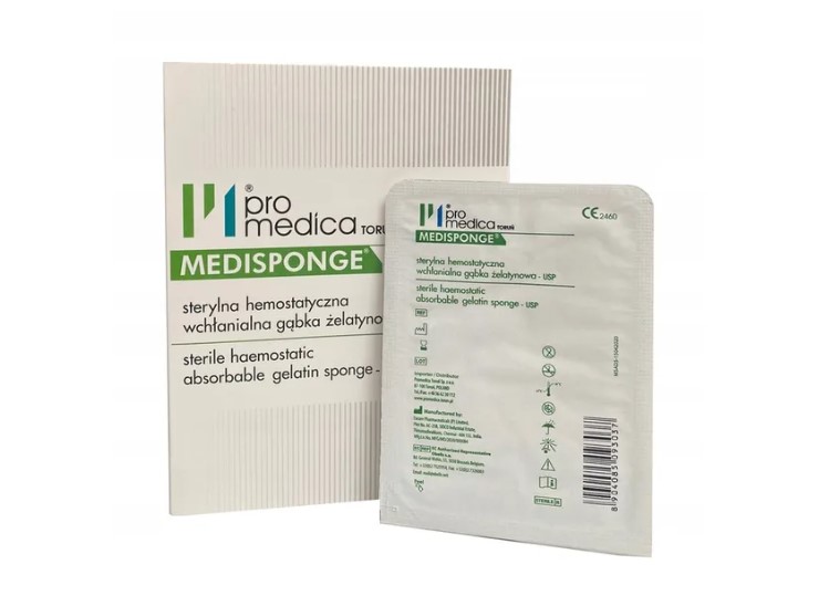 желатинова гъба Medisponge 8 см * 5 см * 1 см