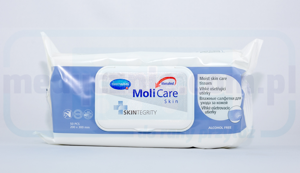 Molicare Skin Moist Care 50 бр. влажни кърпички