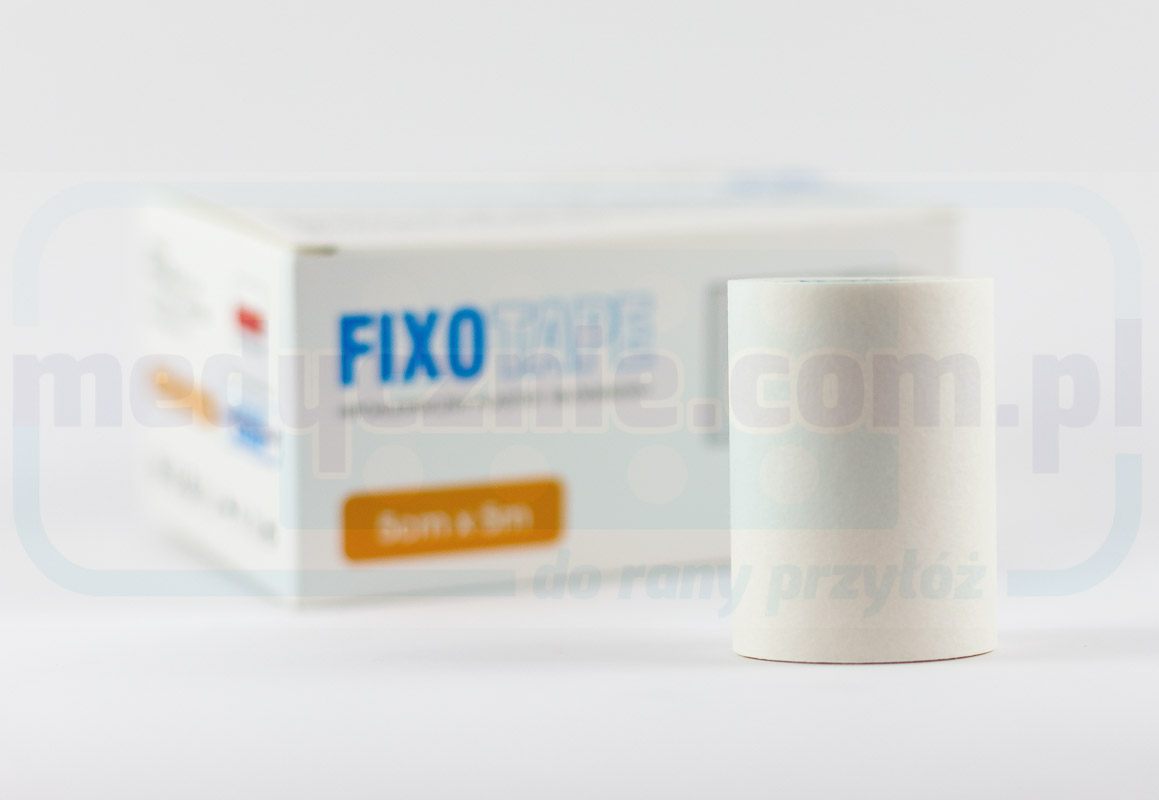 FIXTAPE хипоалергенен нетъкан пластир 5см*5м 1 бр. - Изображение 2