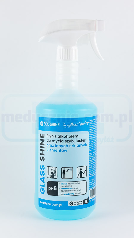 Почистващ препарат за прозорци Glass Shine 1L