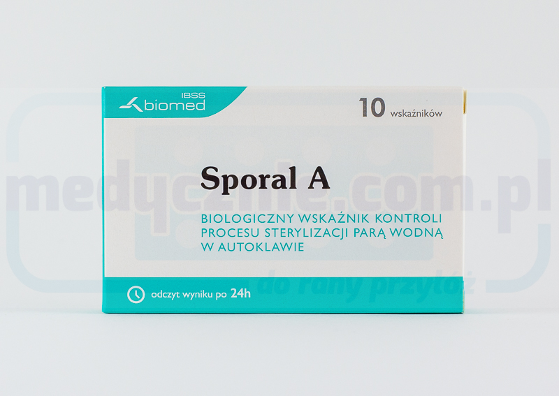 Тест - Sporal 10бр. биологичен индикатор за процеса на стерилизация с пара в автоклав